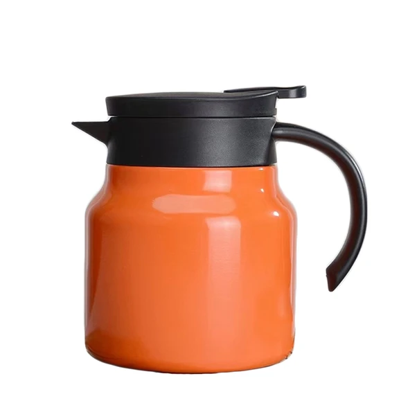316 Paslanmaz Çelik Termal Çaydanlık 1200ML - Karışık Renk