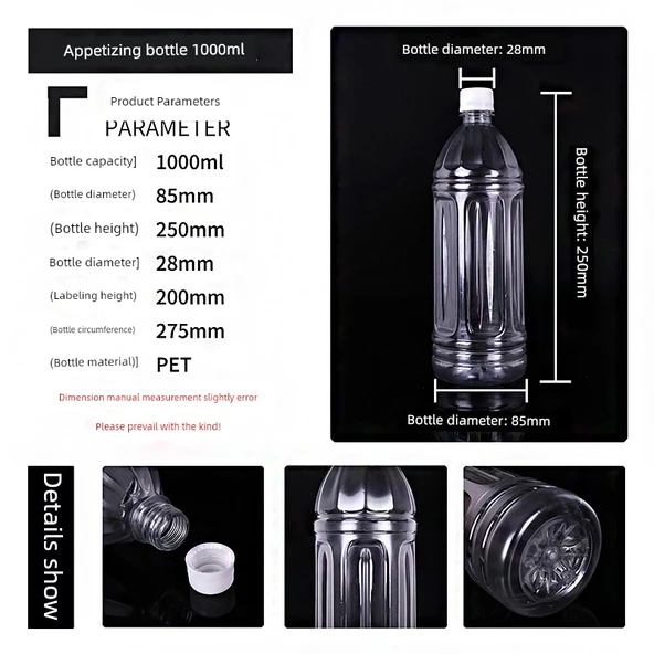 Yüksek Isıya Dayanıklı Plastik Şişe - 350 ml Termos (El Bombası) - 10