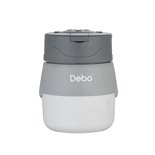 Paslanmaz Çelik Yemek Termosu - Gri - 500ml