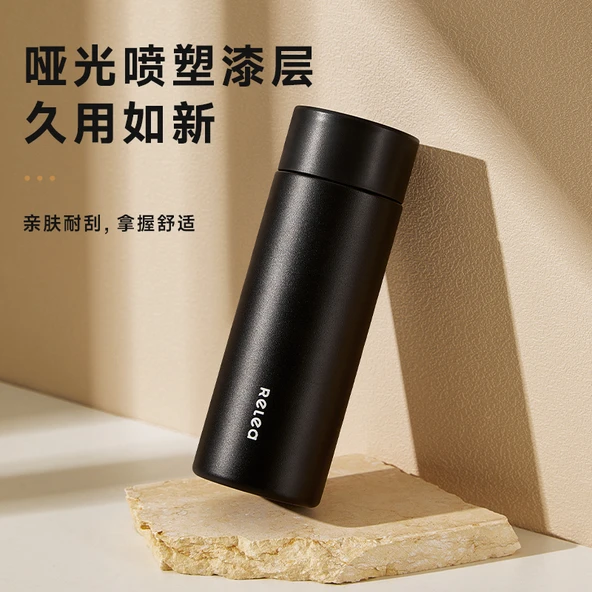 Standart Termos - 316L Paslanmaz Çelik - 400ML - Lotus Yeşili - 2