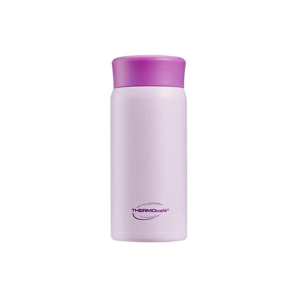 Mini Termos Bardak - Kaifei Serisi - Paslanmaz Çelik - 200ml - Açık Mor