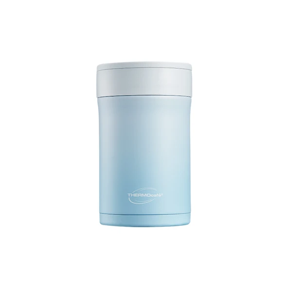 Termos Kaifei Vakumlu Paslanmaz Çelik Yemek Termosu 500ml - Gradient Mavi