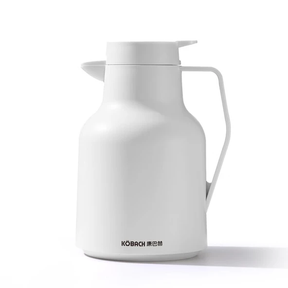 1.5L Termal Sürahi - Cam İç Hazne - Beyaz