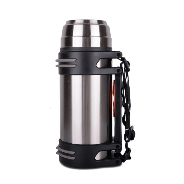 Paslanmaz Çelik Termos - 1200ml - Çift Suluklu ve Askılı