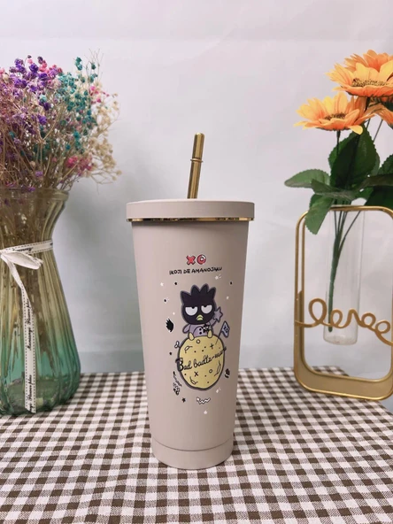 xO Desenli Termos Bardak - 750ml
