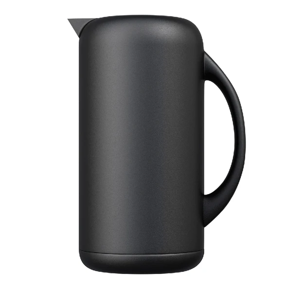 Cam Termos Sürahi - 1000ML - Elegant Siyah