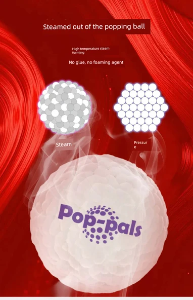 Isırmaya Dayanıklı Köpek Oyuncağı - Patlayan Top Küçük Boy + G-Top Şeffaf - 8