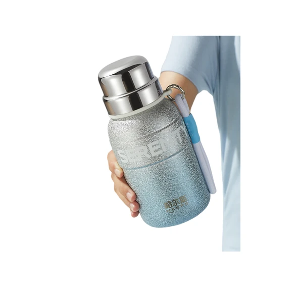 600ml Yalıtımlı Termos - Sakin Mavi