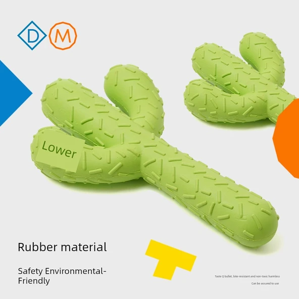 Köpek Diş Temizleme Oyuncağı - Kaktüs Şekilli - Resim 2