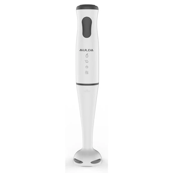 Aulda 400W Yüksek Güçlü El Blenderı - Beyaz Tek [Plastik Çelik Ayaklı]
