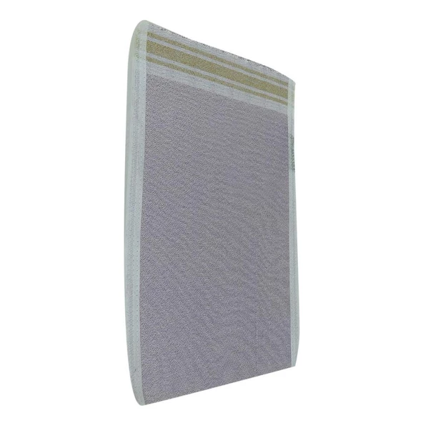 Doğal İpek Sırt ve Vücut Masaj Banyo Kesesi Eflatun 18cm x 25cm - 2