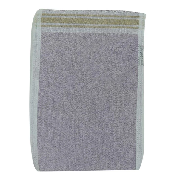 Doğal İpek Sırt ve Vücut Masaj Banyo Kesesi Eflatun 18cm x 25cm - 4