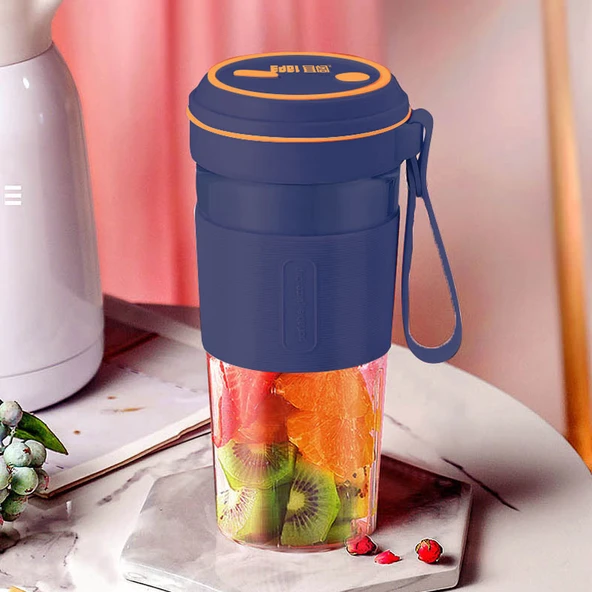 Şarj Edilebilir Taşınabilir Blender - Mavi - 5