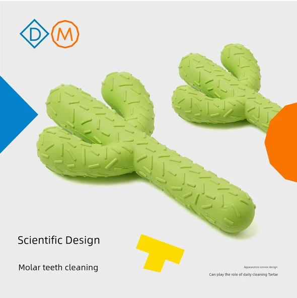 Köpek Diş Temizleme Oyuncağı - Kaktüs Şekilli - Resim 10