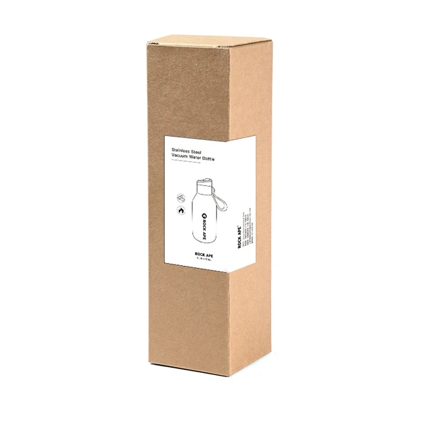 Mavi Paslanmaz Çelik Pipetli Termos - 500ml - 7