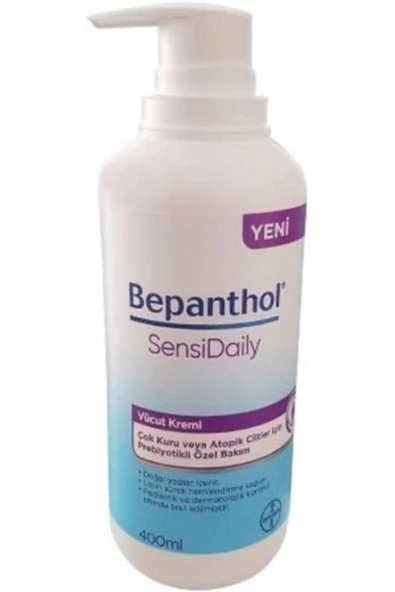 Sensidaily Vücut Kremi Çok Kuru Ve Atopik Ciltler (400 Ml)