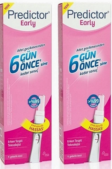 Predıctor Early Erken Gebelik Testi 2 Adet