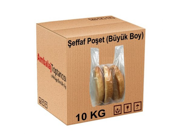 Şeffaf Poşet (Büyük Boy) - 10 kg - 3