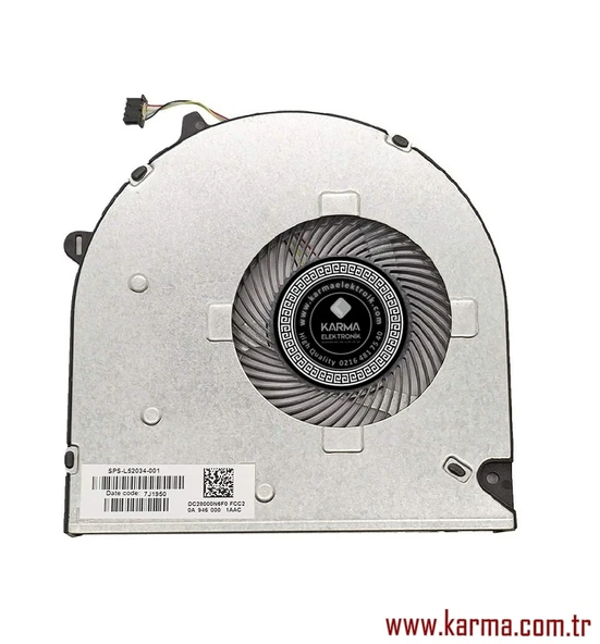HP 255 G9 (6Q8N1ES) Notebook Cpu Fanı - 3
