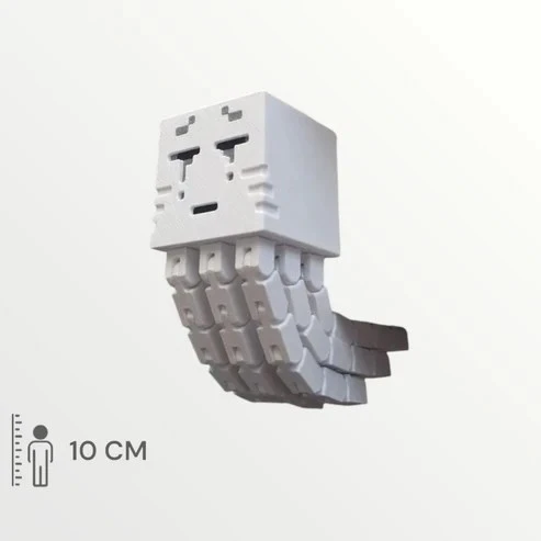 Minecraft Ghast Tentacles Articulated Eklemli