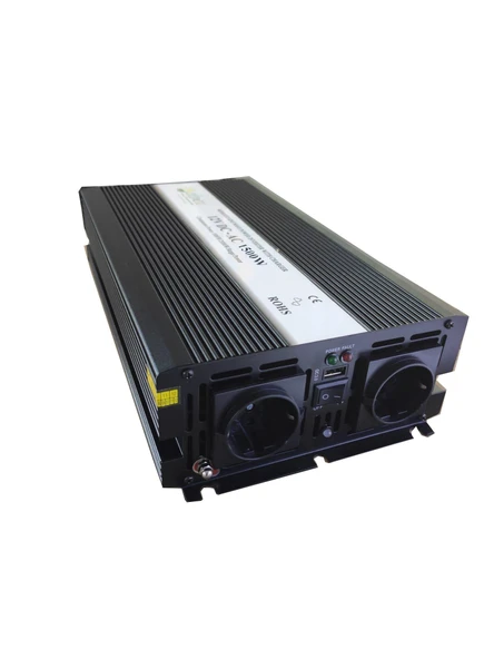 1500 Watt 12 Volt Ups (Şebeke Şarjlı) Modifiye Sinüs İnverter - 6