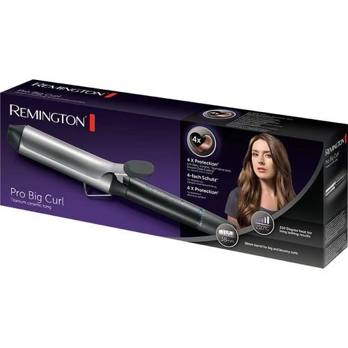 Remington CI5538 Pro Big Curl 38 MM Saç Maşası Siyah - 2