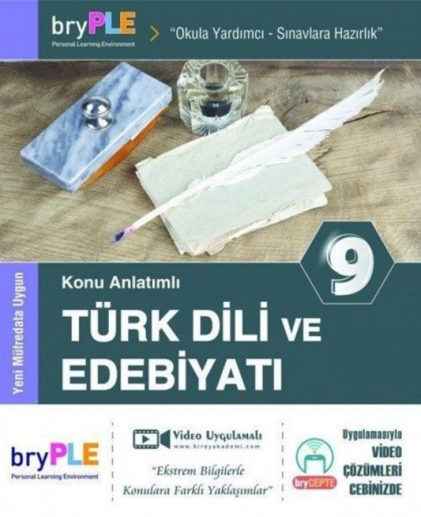 Birey Yayınları 9. Sınıf Türk Dili ve Edebiyatı Konu Anlatımlı