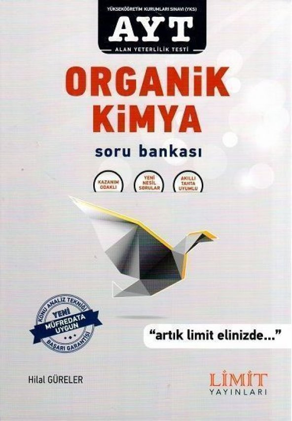 Limit Yayınları AYT Organik Kimya Soru Bankası