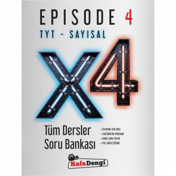 Kafa Dengi TYT Sayısal X4 Tüm Derslerı Episode 4 Soru Bankası