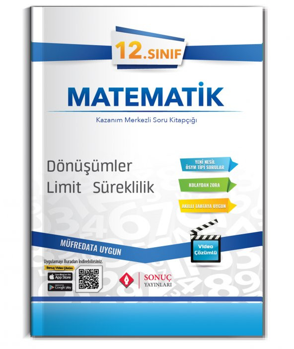 Sonuç Yayınları 12. Sınıf Dönüşümler Limit Süreklilik