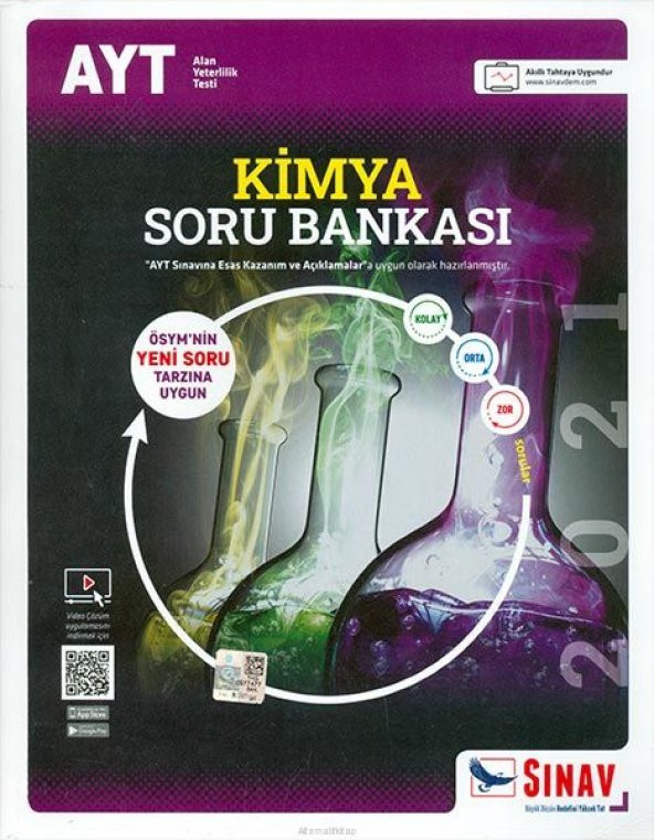 Sınav Yayınları Ayt Kimya Soru Bankası