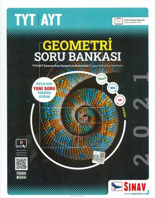 Sınav Yayınları Tyt Ayt Geometri Soru Bankası