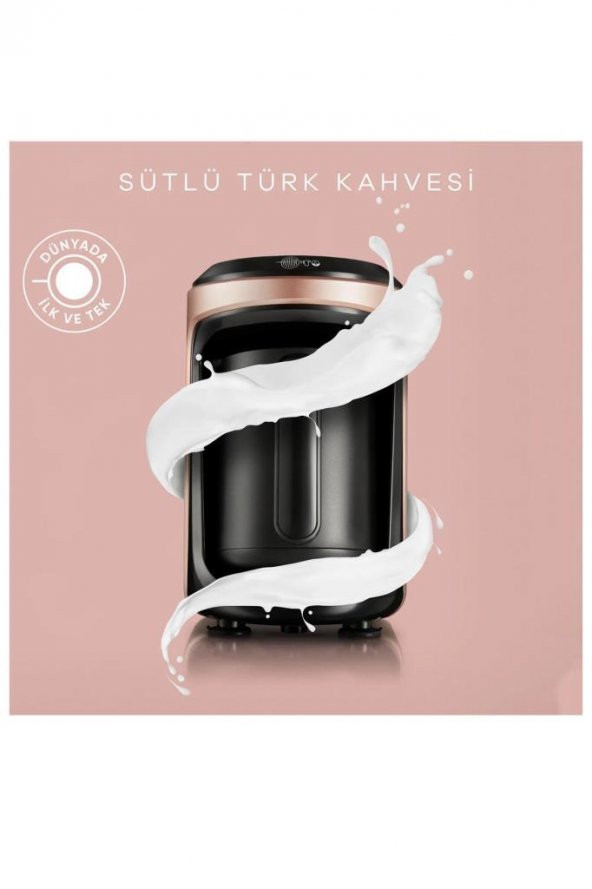 Hatır Hüps Sütlü Türk Kahve Makinesi Rosegold