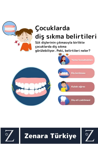 Premium Diş Çene Sıkma Gıcırdatma Bruksizm Önleme Gece Plağı Koruyucu Uyku Aparatı +Protez Kap - 3