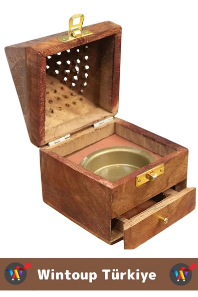 Premium Yüksek Kaliteli Yoga Meditasyon Aromaterapi Chakra Pozitif Enerji Ahşap KULE Tütsülük - 2