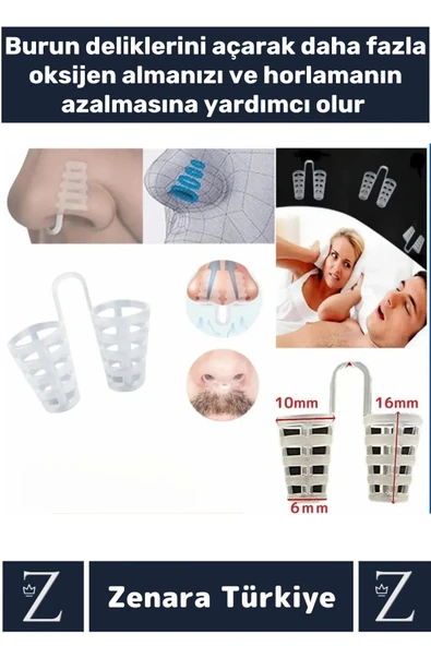 Premium Horlama Azaltıcı Rahat Nefes Alıp Verme Uyku Horlama Önleyici Burun Delik Aparatı 8 Adet - 2