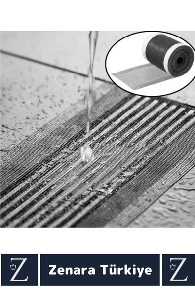 Suya Dayanıklı 0.55 Mm Delikli Sineklik Tamir Kiti Gider Süzgeci Saç Kıl Ayırıcı 12 CmX4 Metre 2Adet - 3