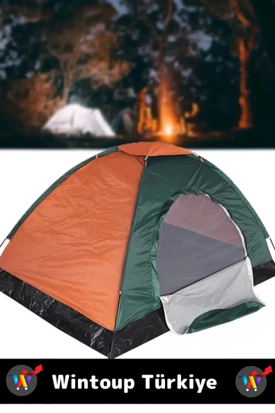 Premium Deprem Kamp Seti 6 Kişilik Çantalı Su Geçirmez Çadır 1 Adet Uyku Tulumu Pilli El Feneri - 6