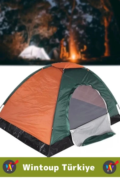 Premium Deprem Kamp Seti 2-3 Kişilik Çantalı Su Geçirmez Çadır 1 Adet Uyku Tulumu Pilli El Feneri - 6