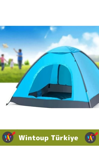 Premium Deprem Kamp Seti 2-3 Kişilik Çantalı Su Geçirmez Çadır 1 Adet Uyku Tulumu Pilli El Feneri - 3