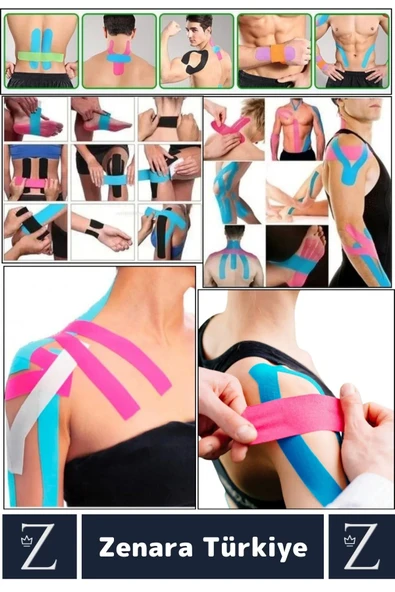 Premium Hızlı Uzun Süre Etkili Kas Bel Bacak Kol Boyun Sırt Omuz Karın Kalça Isı Ağrı Bandı Ten - 2