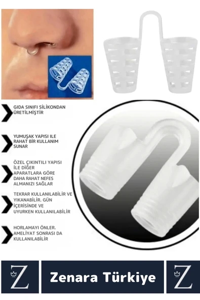 Premium Horlama Azaltıcı Rahat Nefes Alıp Verme Uyku Horlama Önleyici Burun Delik Aparatı 16 Adet - 4