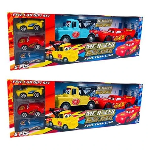 Şimşek McQueen Mater ve Arkadaşları 5'li set