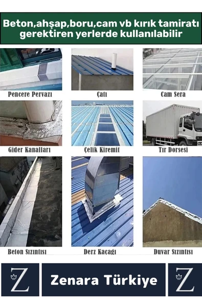 Ultra Güçlü Suya Neme Dayanıklı Çok Amaçlı Onarım Tamir İzolasyon Bantı Yeşil 48 Mmx10 Mt 5 Adet - 2