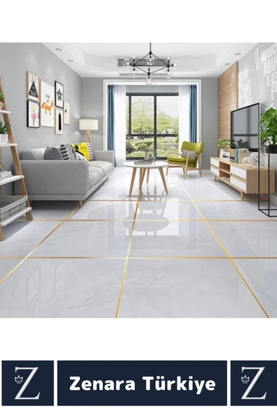Premium Güçlü Kendinden Yapışkanlı Su Geçirmez Fayans Arası GOLD Şerit Derz Bant 0.5 Cm X 50 Metre - 4