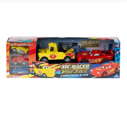 Şimşek McQueen Mater ve Arkadaşları 5'li set - 4