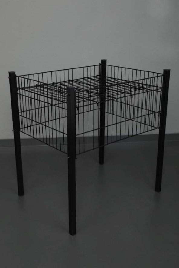 Rafburada® 40x60cm Profil Ayaklı Havuz Sepet. - 3