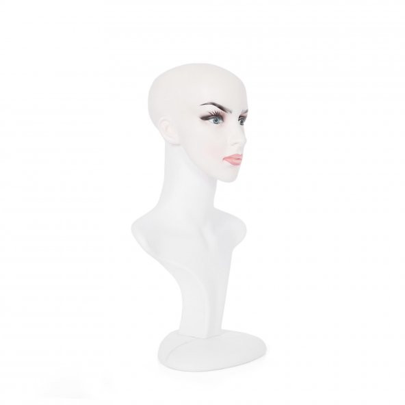 Rafburada® Takı Mankeni,Tablalı,Makyajlı,Döner Kafa Takı Mankeni. - 2