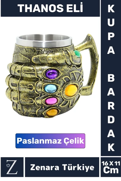 Premium Dekoratif Hediyelik Genç Yetişkin Eğlenceli Tasarım Figür Paslanmaz Çelik Kupa Bardak