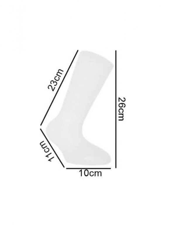 Rafburada® Kısa Soket Çorap Mankeni.Cansız Vitrin Mankeni. - Resim 2